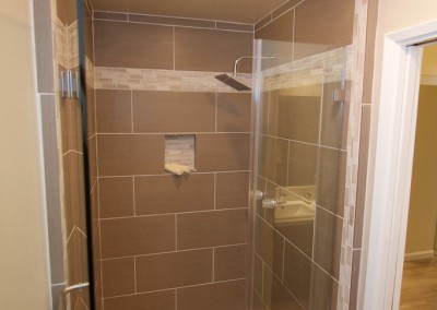 Shower tile upgrade